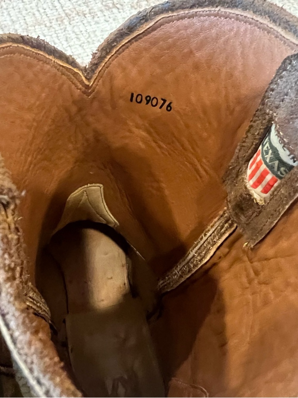 Ralph Lauren Double RL Roughout Brown Suede & Leather Western Boot - Picture 12 of 15